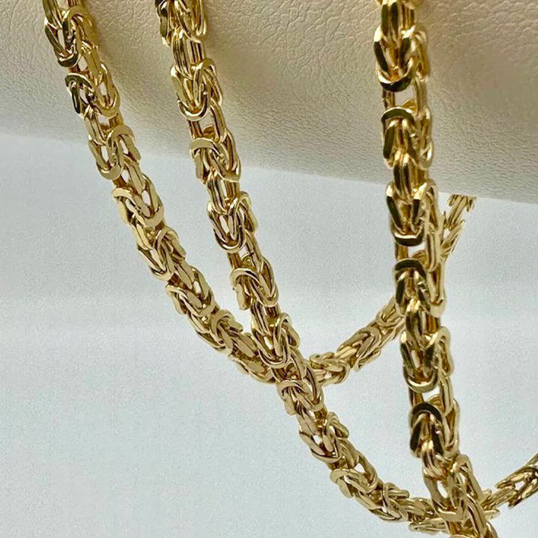 GLITI. | 5MM Gold Königskette 18K