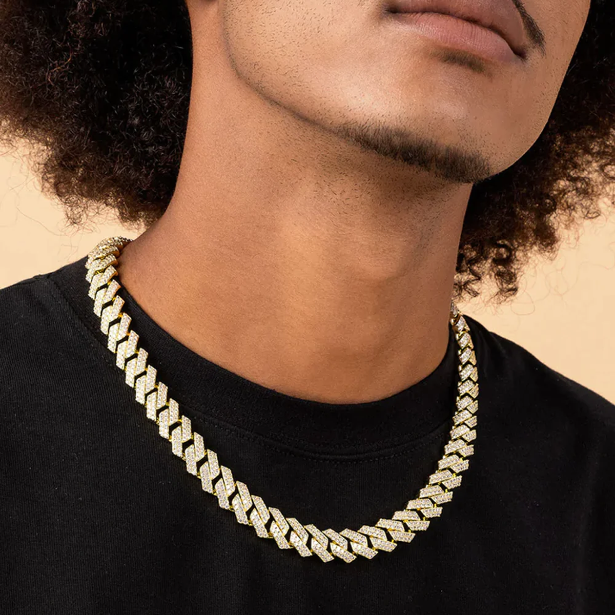 GOTIL. | 12MM Gold Cuban Link Chain 18K