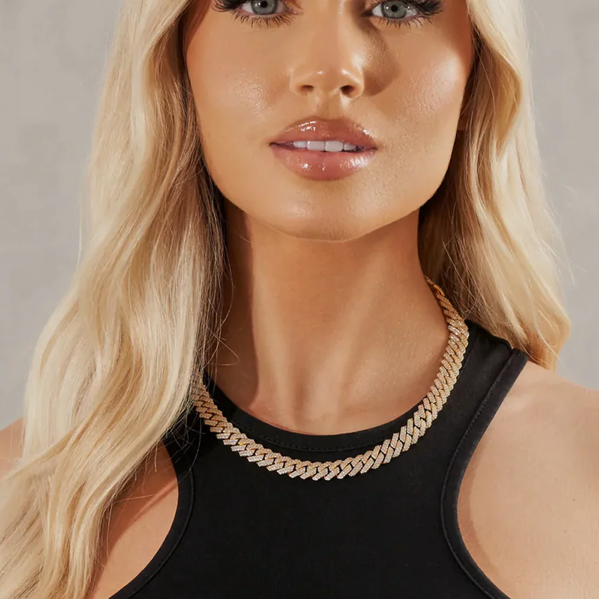 GOTIL. | 12MM Gold Cuban Link Chain 18K