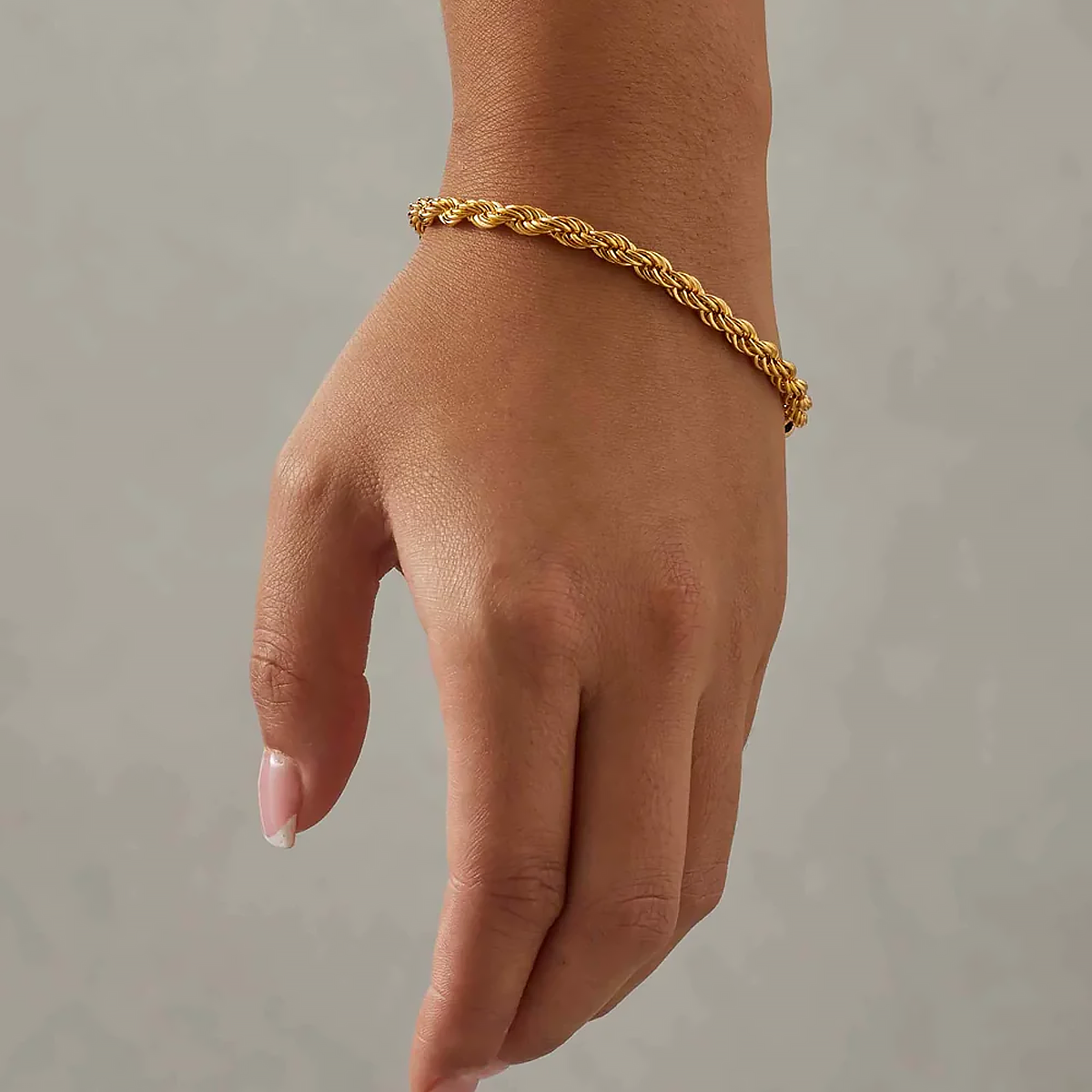 GYBRO. | 5MM Gold Rope Armband 18K