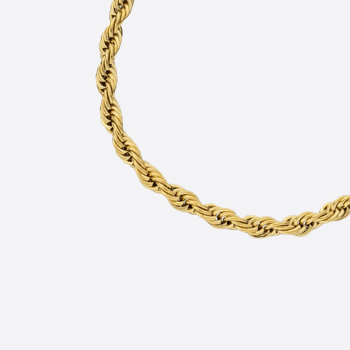 GYBRO. | 5MM Gold Rope Armband 18K