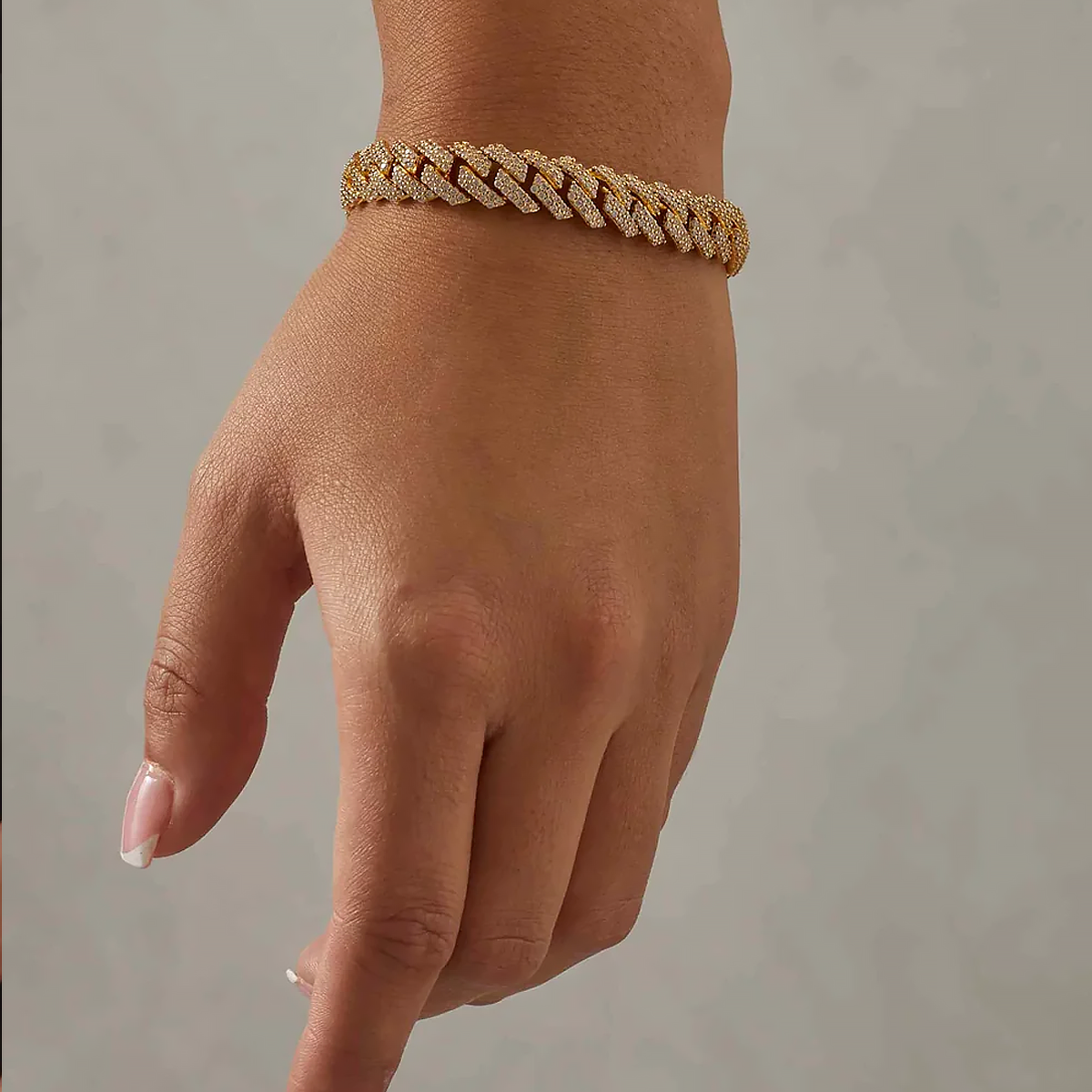 GYLIM. | 12MM Gold Cuban Link Armband 18K