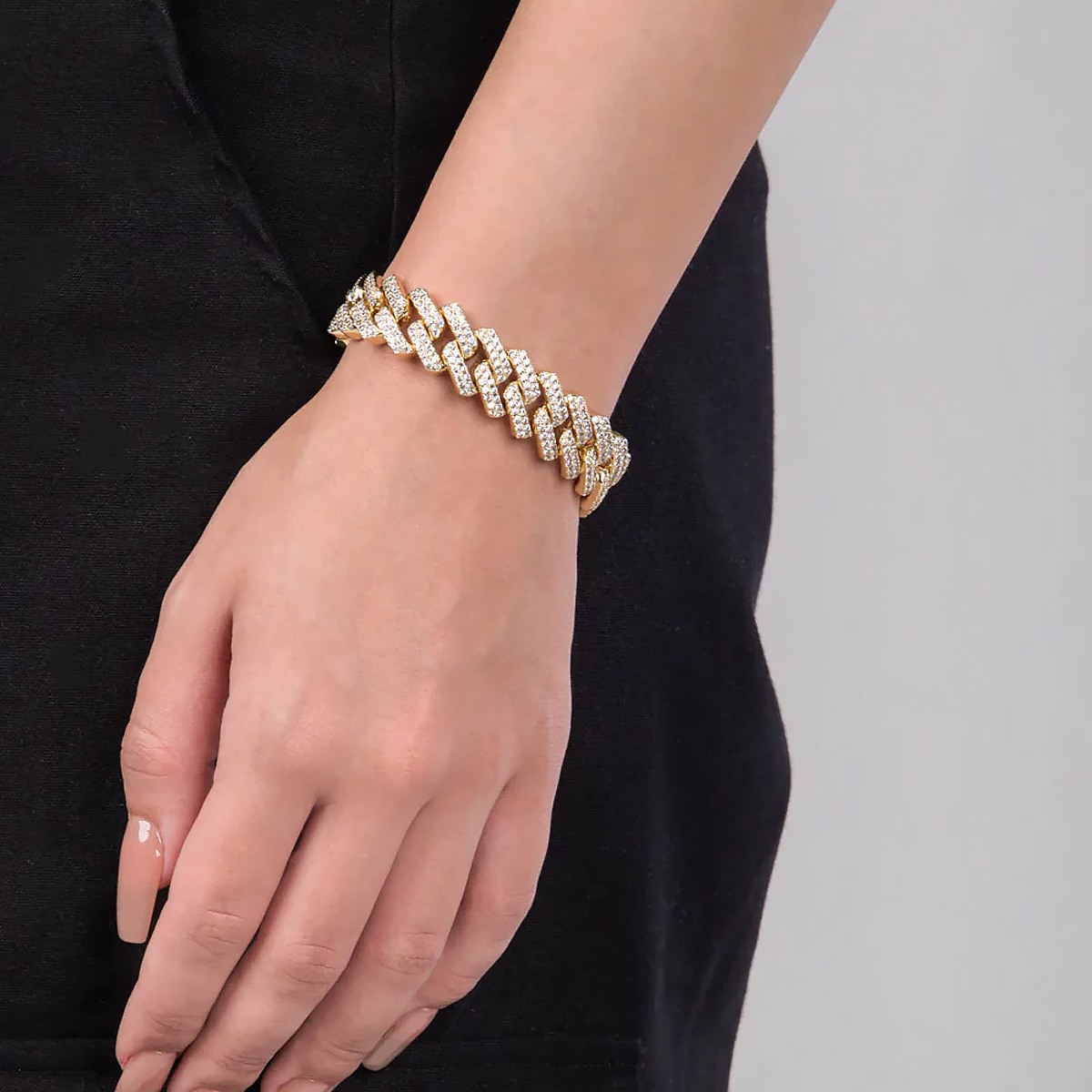 GYMON. | 19MM Gold Cuban Link Bracelet 18K