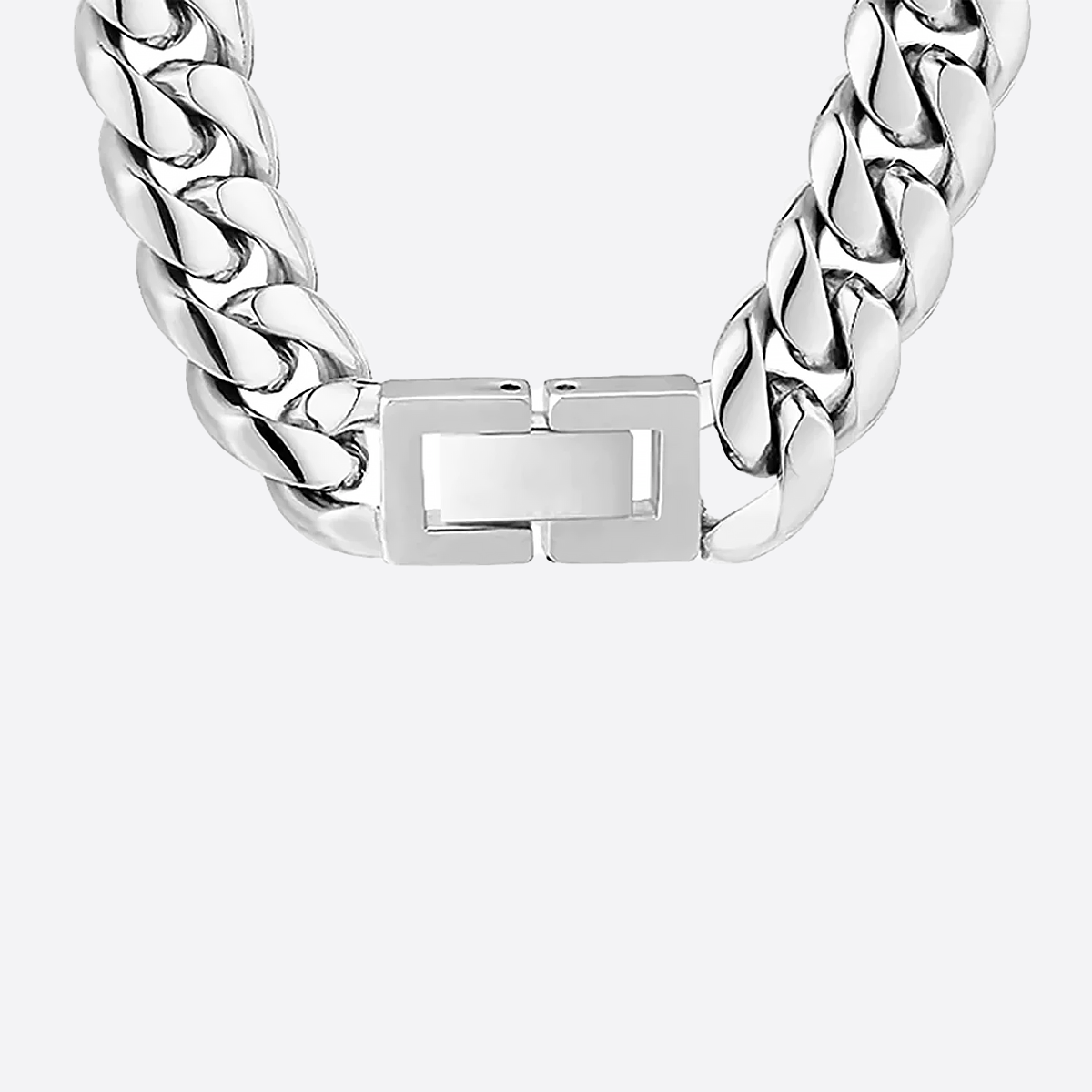 SOLEM. | 12MM Silber Cuban Link Chain
