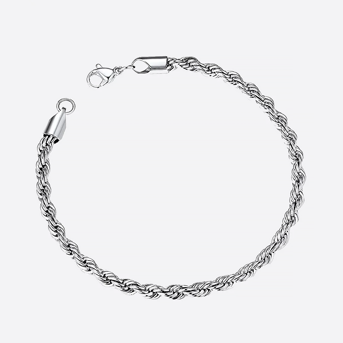 SYBRET. | 3MM Silber Rope Armband
