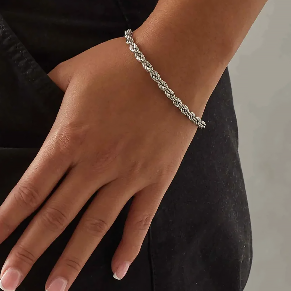 SYBRO. | 5MM Silber Rope Armband