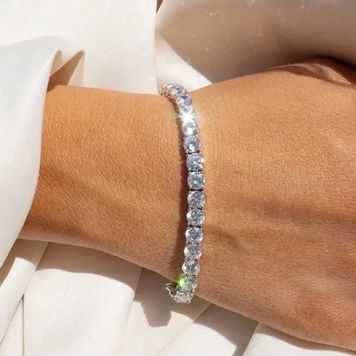 SYLET. | 5MM Silber Tennis Bracelet