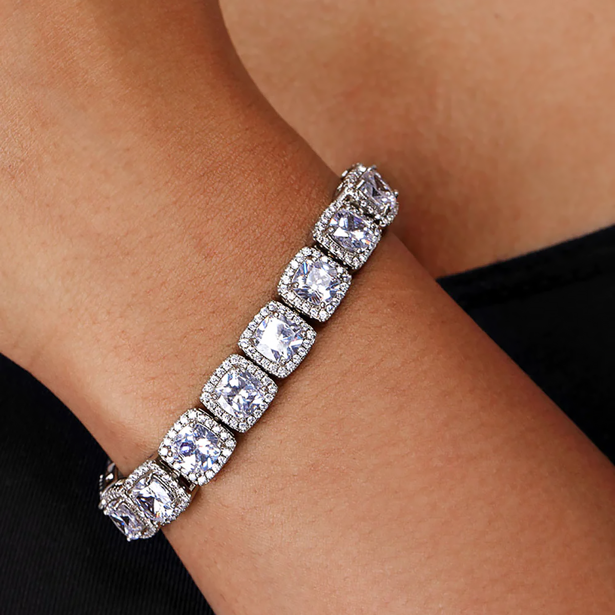 SYLTY. | 12MM Clustered Tennis Armband