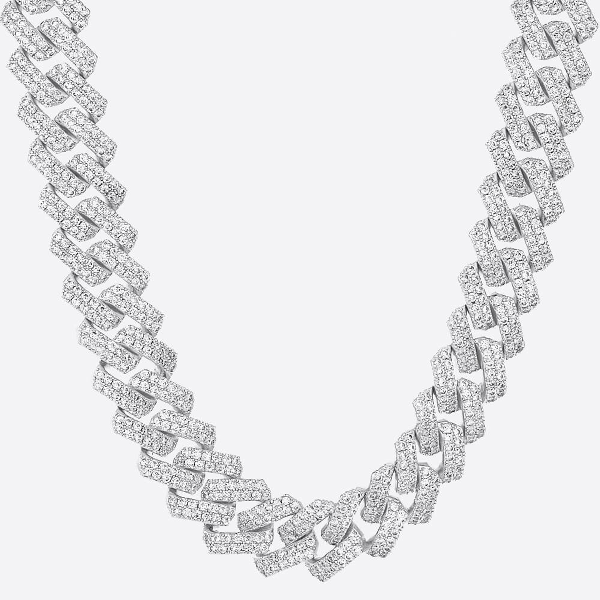 SYLYX. | 19MM Silber Cuban Link Chain
