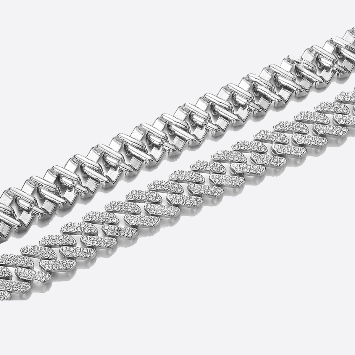 SYLYX. | 19MM Silber Cuban Link Chain