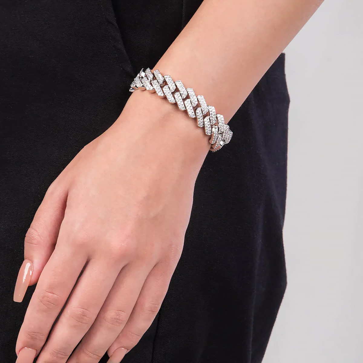 SYMON. | 19MM Silber Cuban Link Bracelet