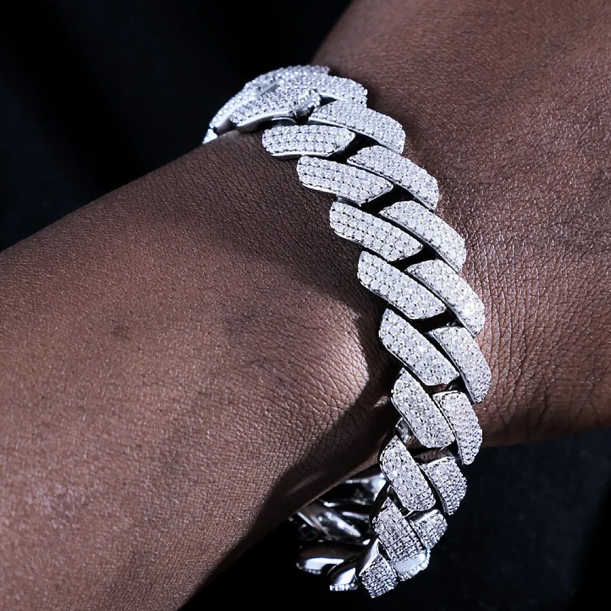 SYMON. | 19MM Silber Cuban Link Bracelet