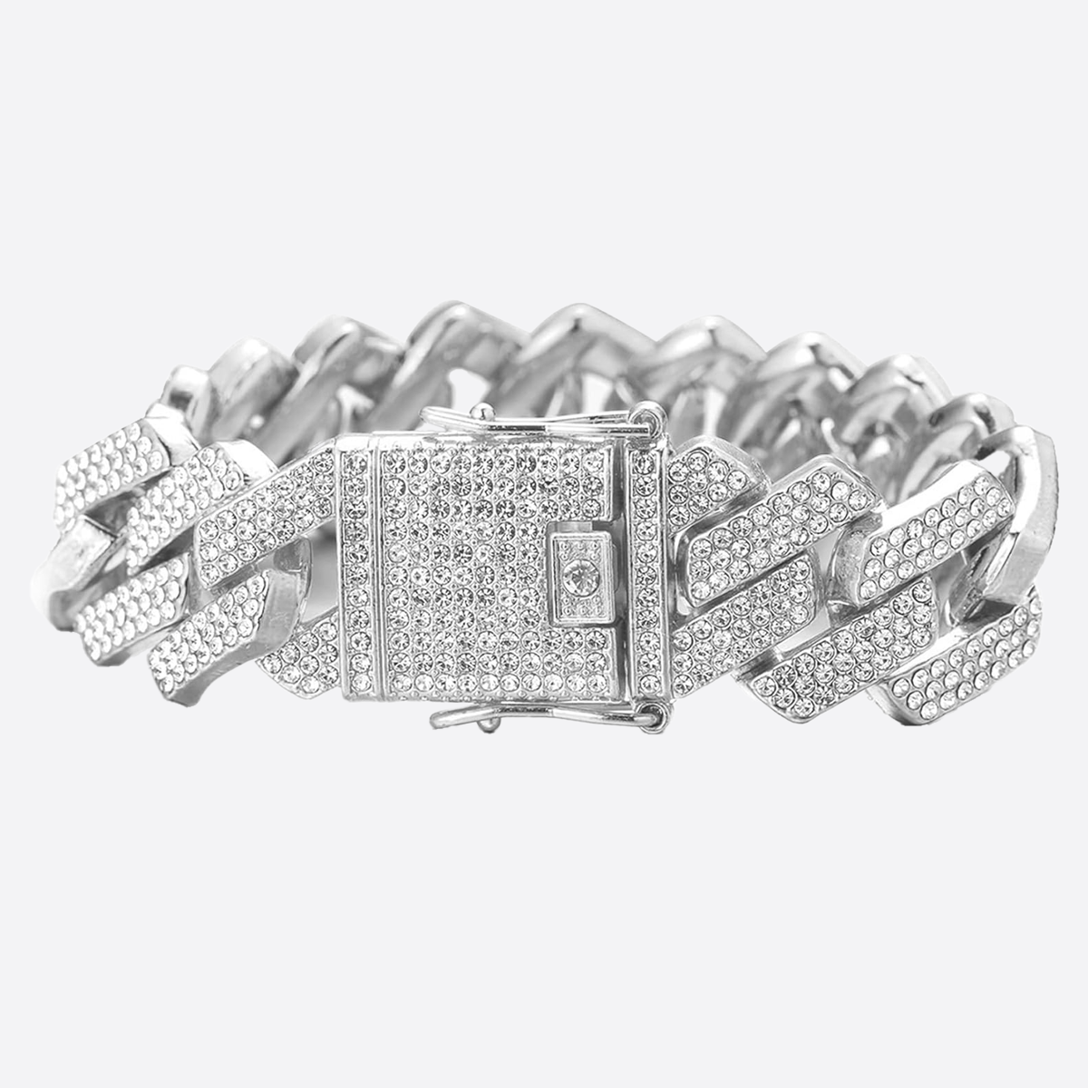 SYMON. | 19MM Silber Cuban Link Bracelet