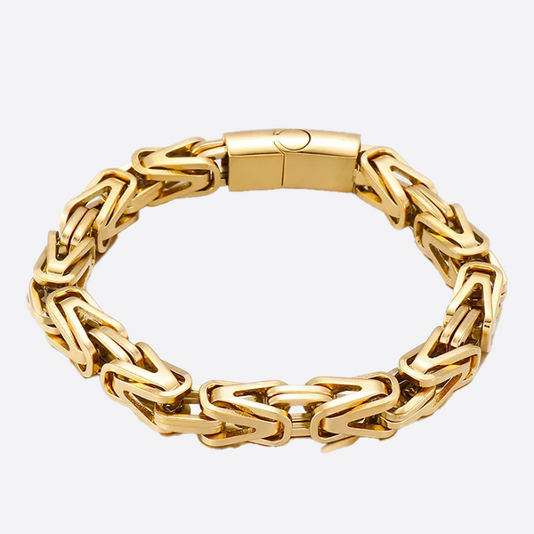 GINTOX. | 8MM Königsarmband aus Gold