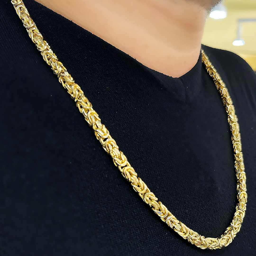 GLITI. | 5MM Gold Königskette 18K