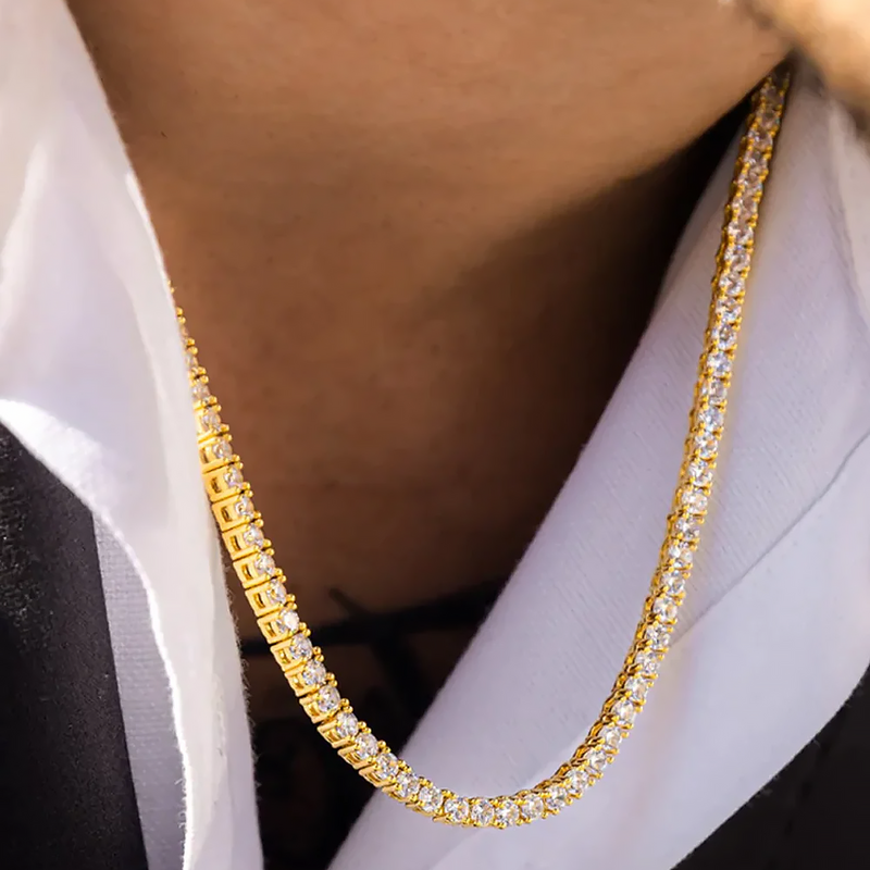 GONNIS. | 5MM Gold Tennis Chain