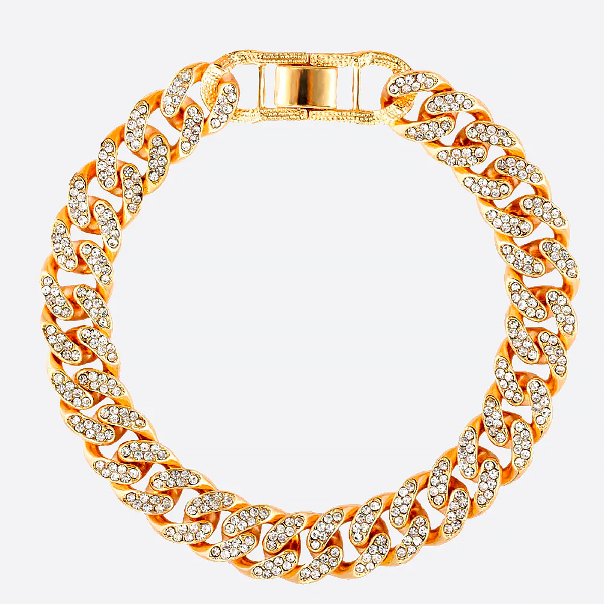 GYALE. | Gold Cuban Link Anklet 12MM