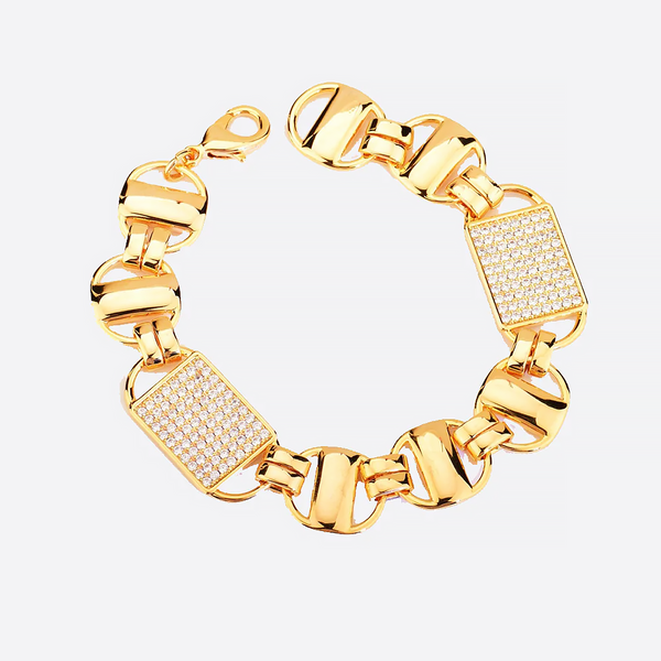 KINGTY. | Magnum King-Armband aus Gold mit Diamanten 18K