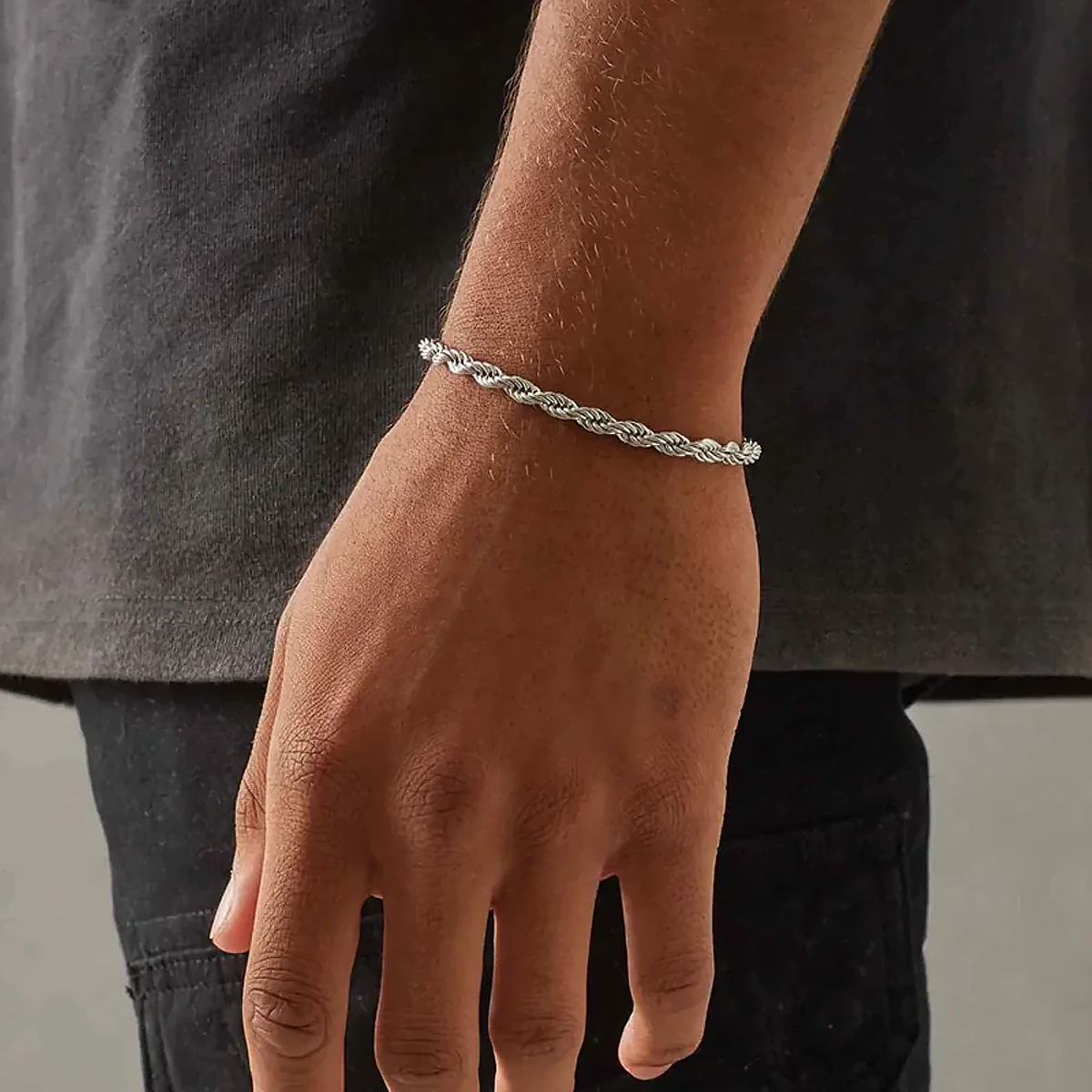 SYBRO. | 5MM Silber Rope Armband
