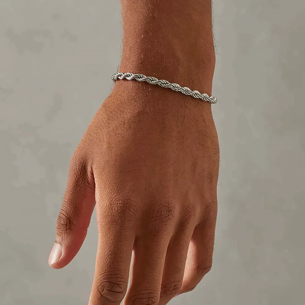 SYBRO. | 5MM Silber Rope Armband