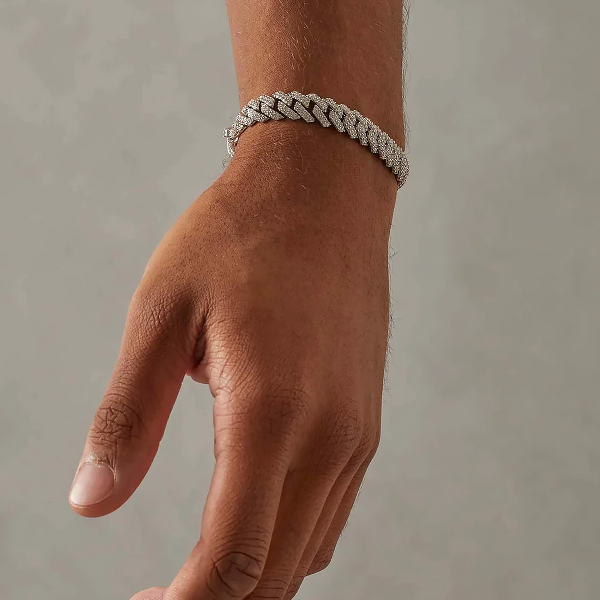 SYLIM. | 12MM Silber Cuban Link Armband