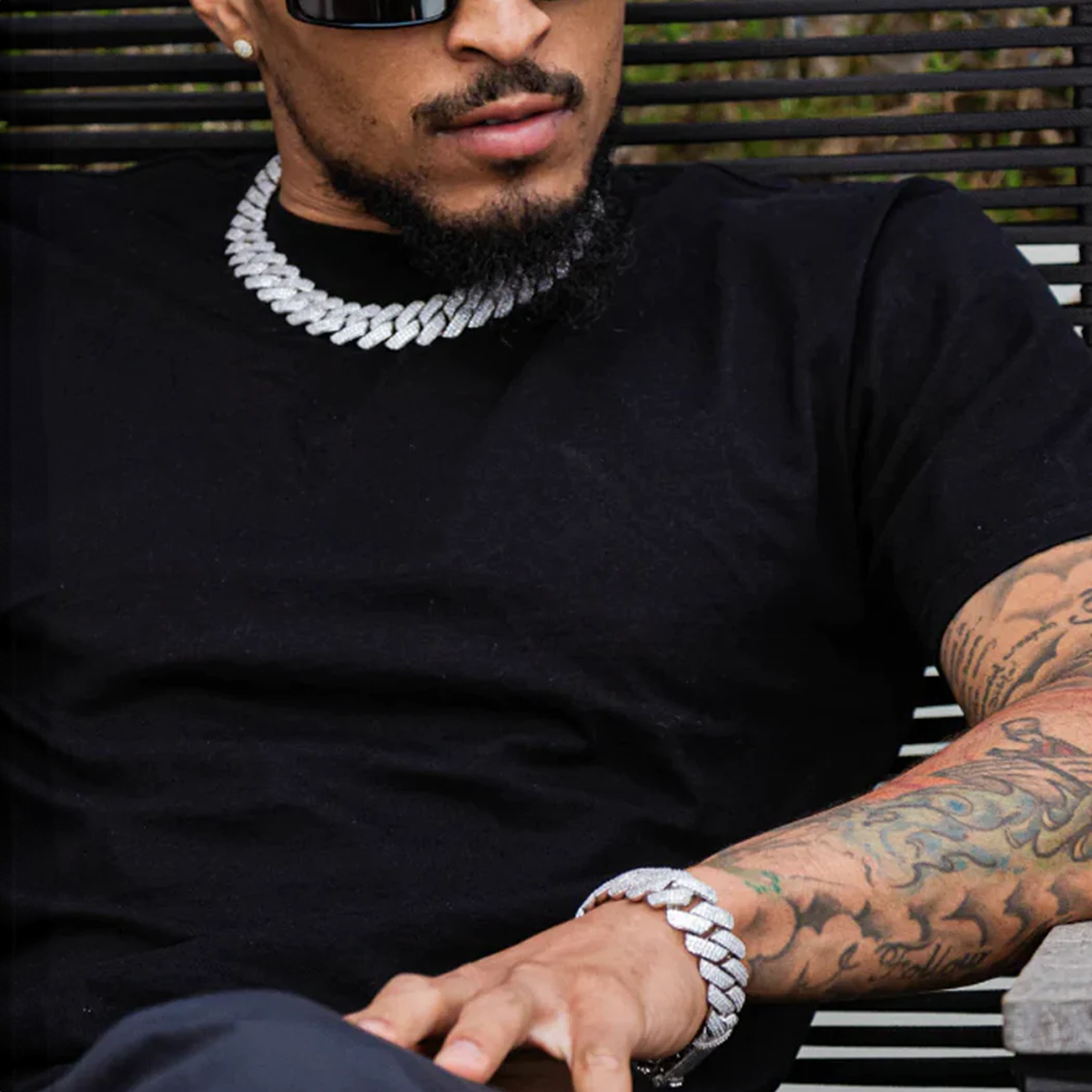 SYLYX. | 19MM Silber Cuban Link Chain